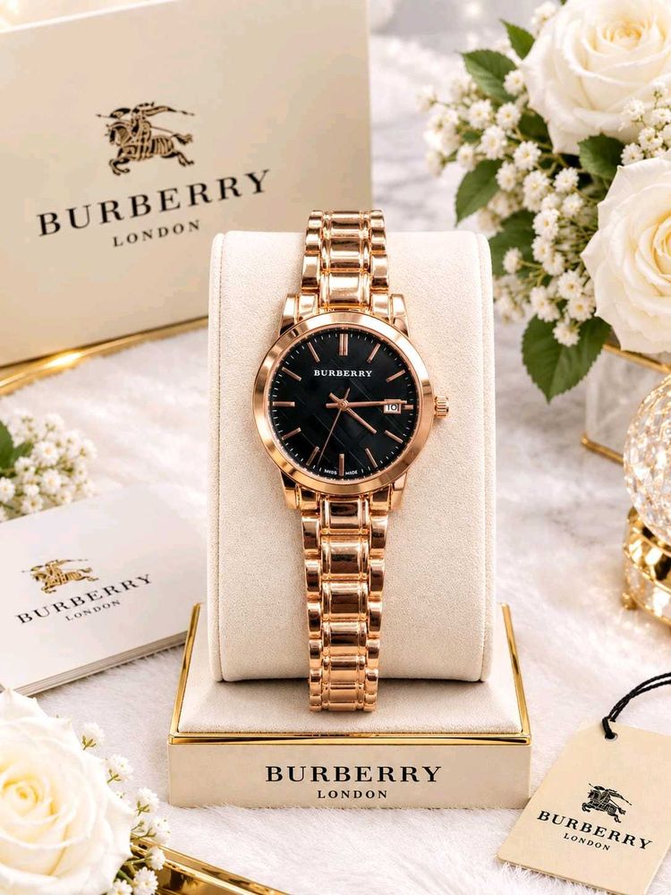 Burberry London Rose Gold Watch