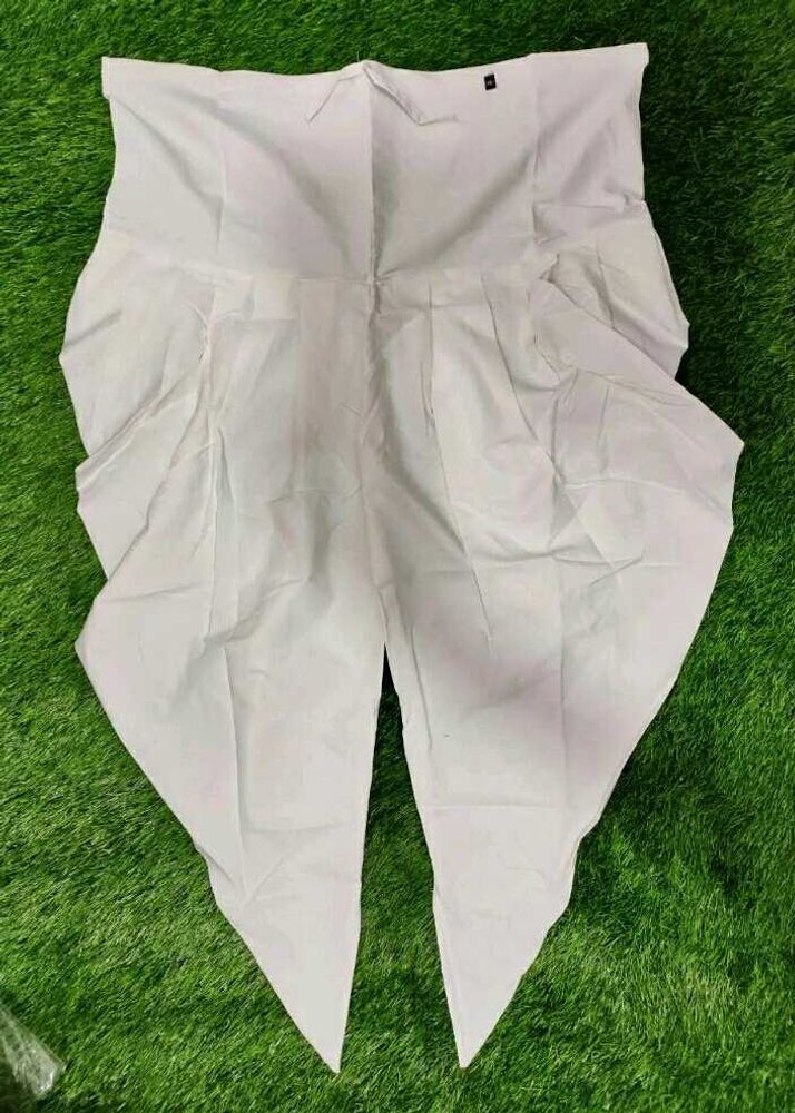 girl  White 👗Dhoti Pants