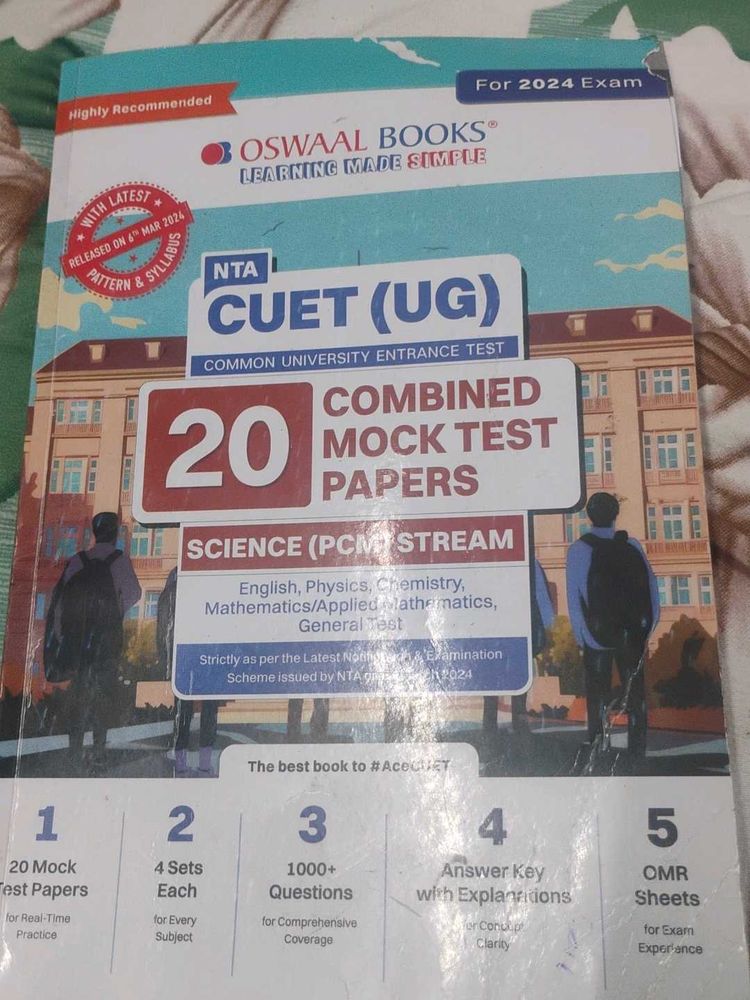 Oswal Book For Cuet Ug Exam