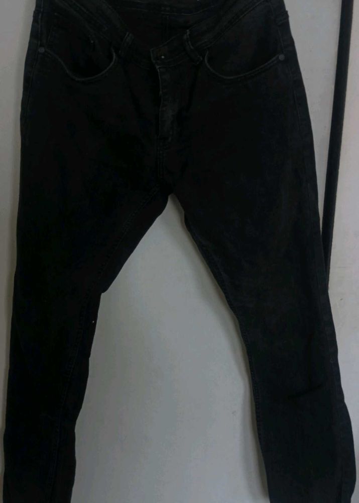 Classic Black Denim Jeans