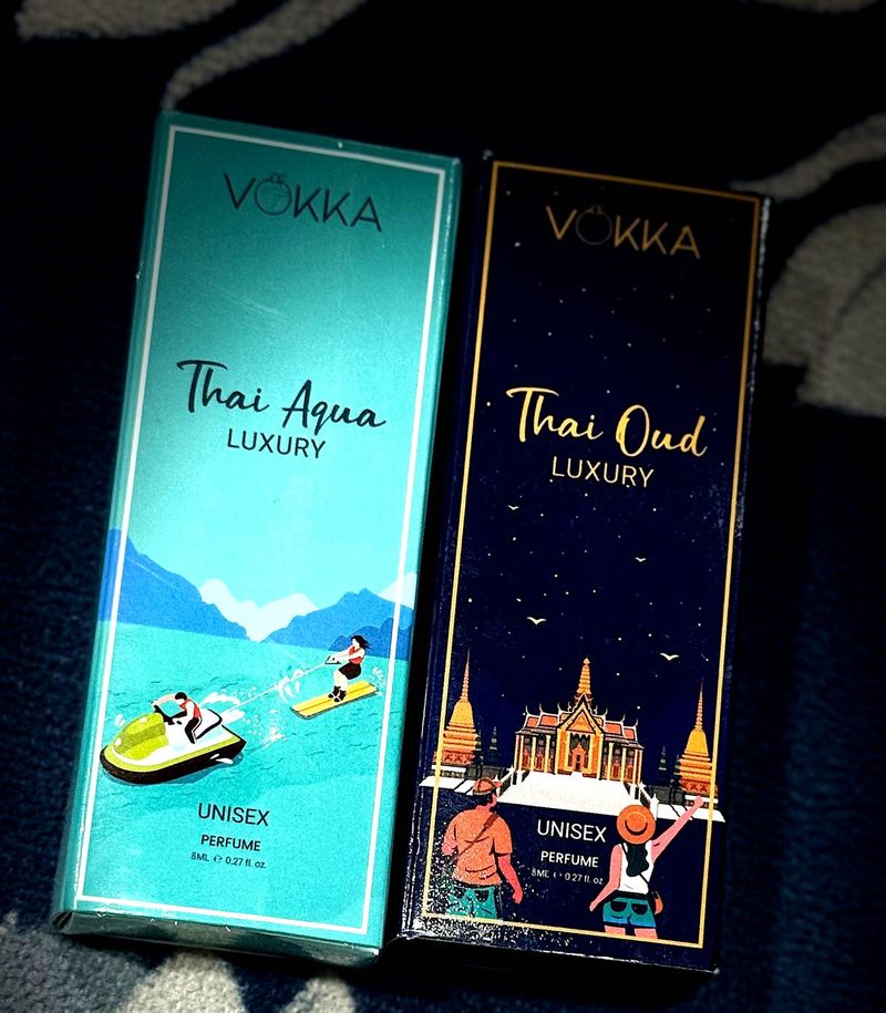 Vokka Thai Aqua &amp; Oud Perfume Set