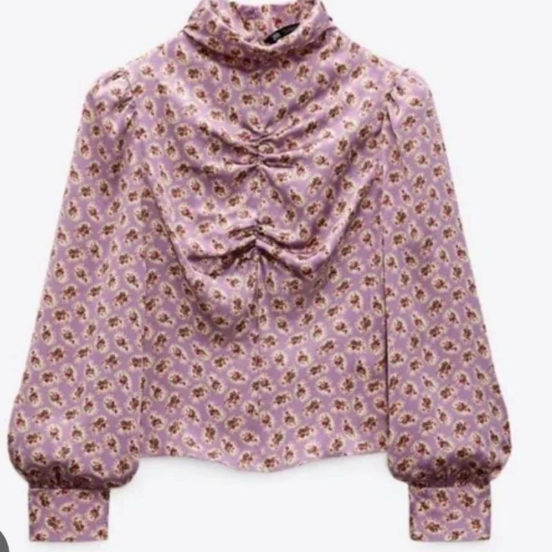 *discounted* Beautiful Floral Top from Zara