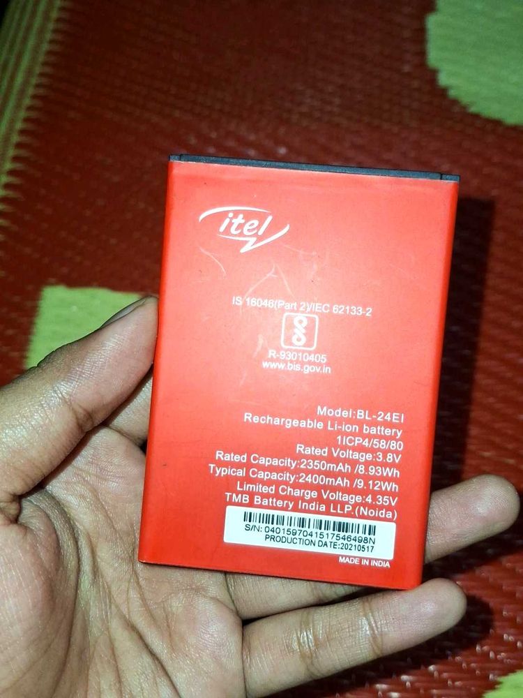 Itel BL-24EI Rechargeable Li-ion Battery