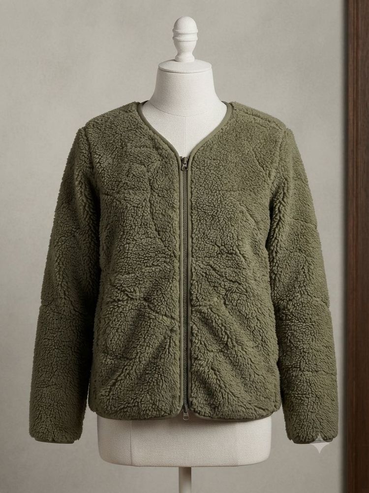 Cozy Fleece Zip-Up Jacket