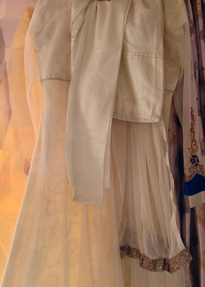 Full Gaon  Neck Design With Pant And Dupatta