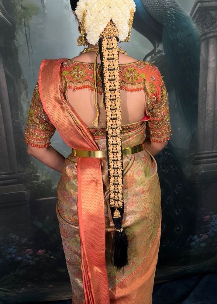 Elegant Gold Plated Bridal Jada
