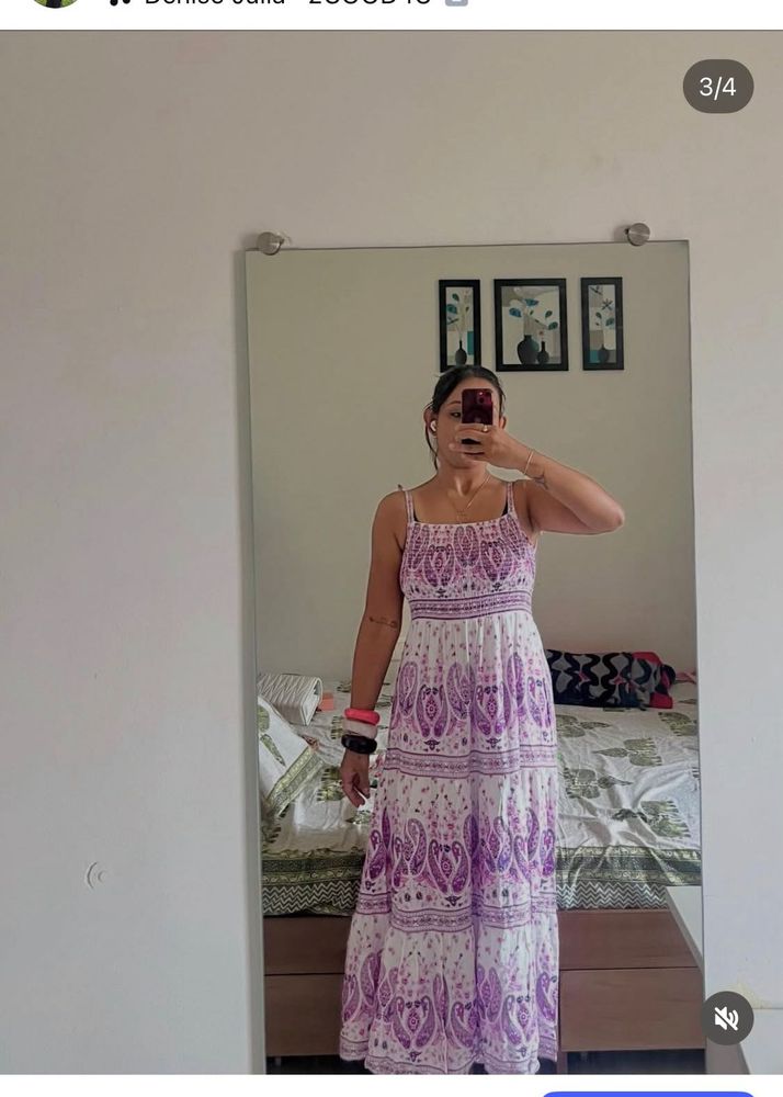 zudio Bohemian Maxi Dress