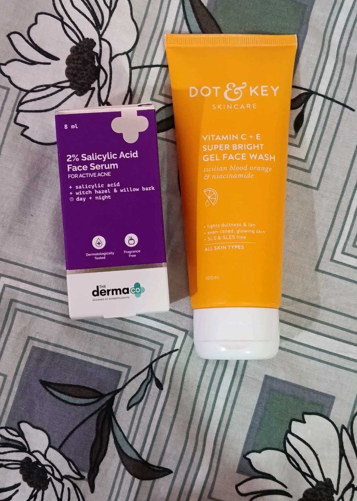 The Derma Co &amp; Dot &amp; Key Skincare Duo
