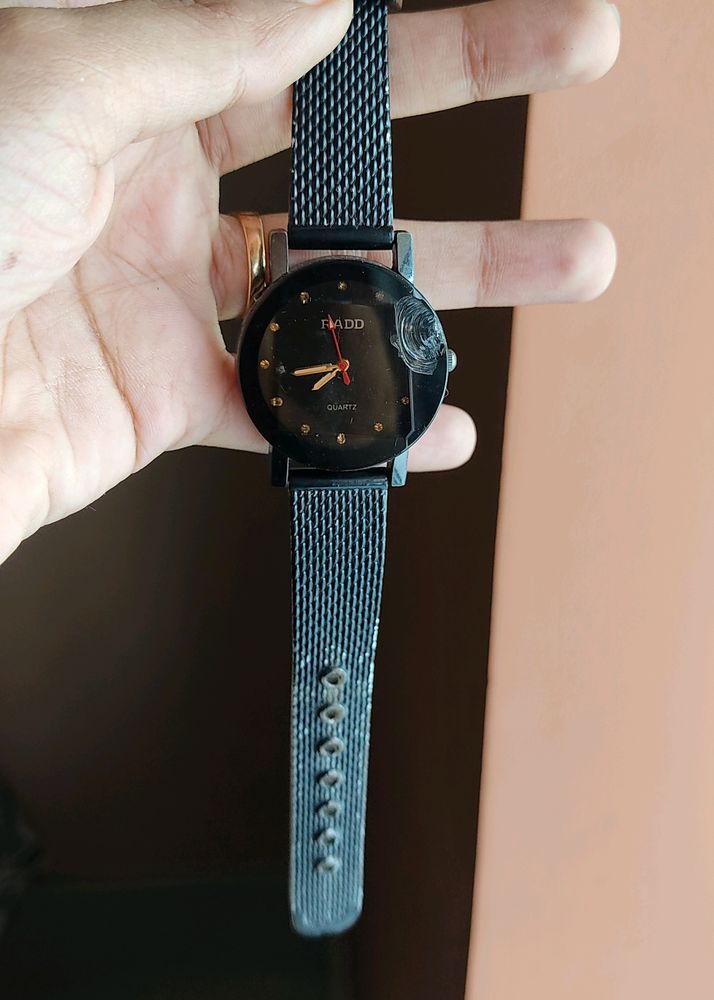QUARTZ RADD Black Women's Watch