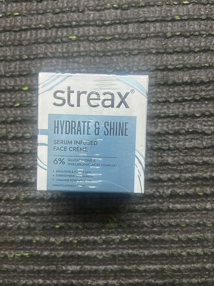 Streax Hydrate &amp; Shine Serum Infused Face Creme