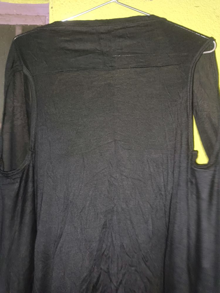 Black Cotton Shurg