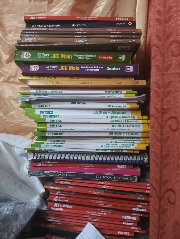 JEE Classroom Books - Maths, Physics, Chemistry