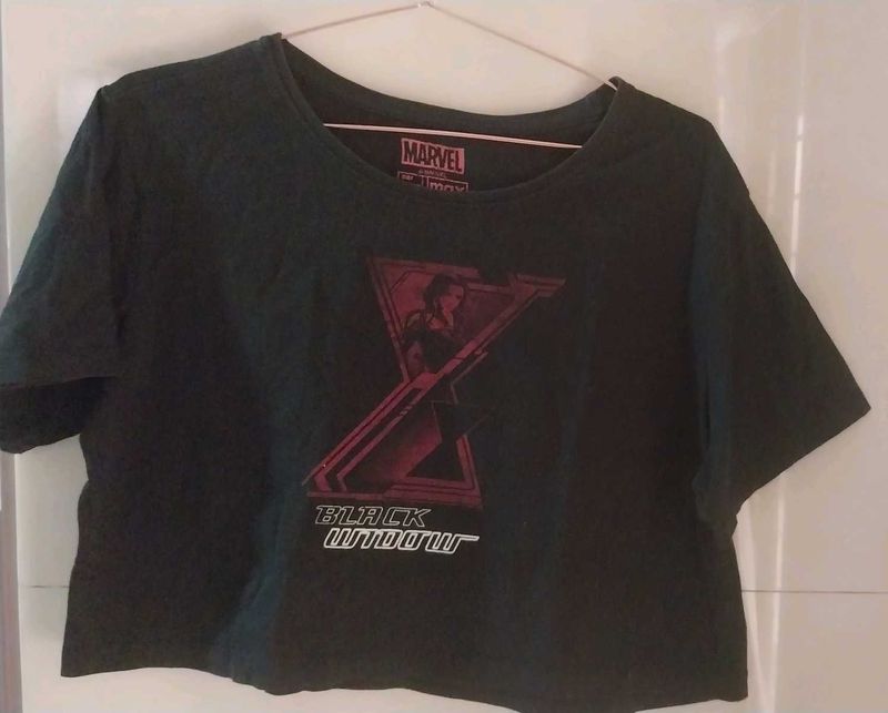Black Widow Marvel T-Shirt tag Size xl