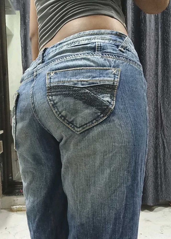 Y2K low waisted Blue Jeans