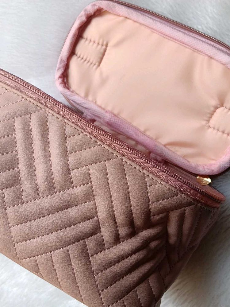 Kay beauty leather Quilted vanity 💕♥️