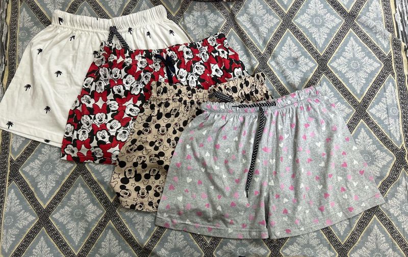 Cute Pajama Shorts Bundle