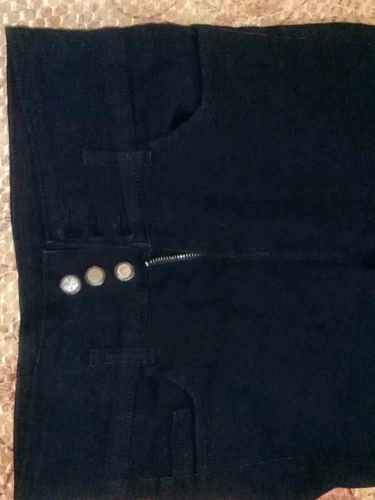 Black Denim Jeans