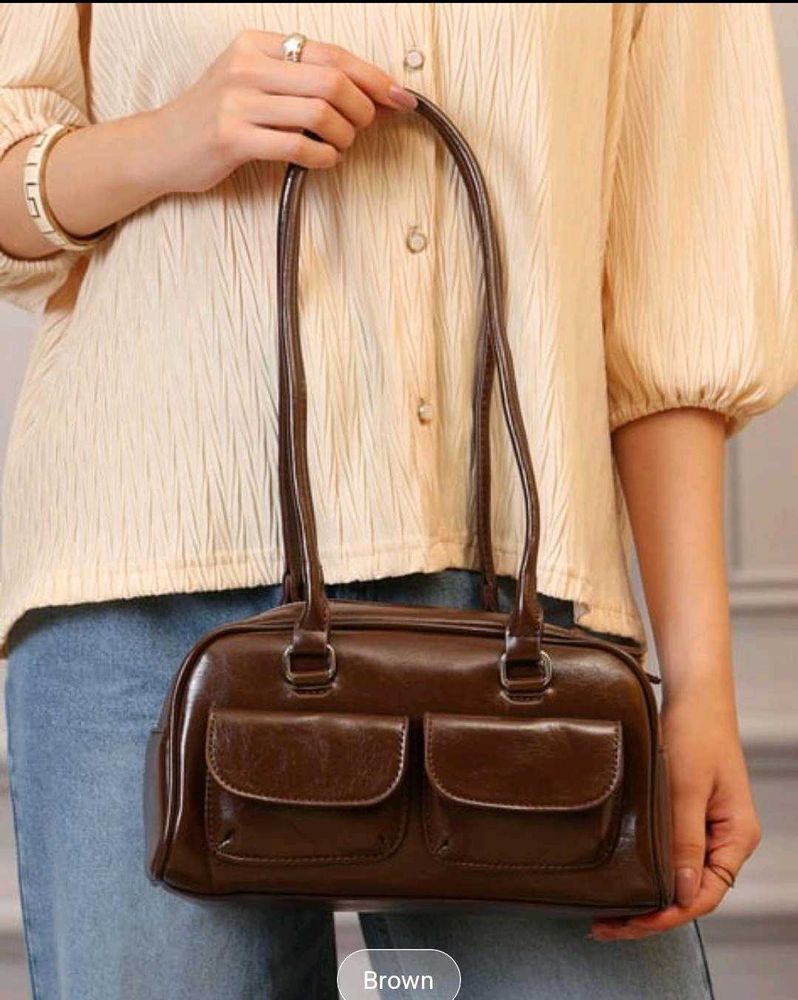 Chic Brown Handbag
