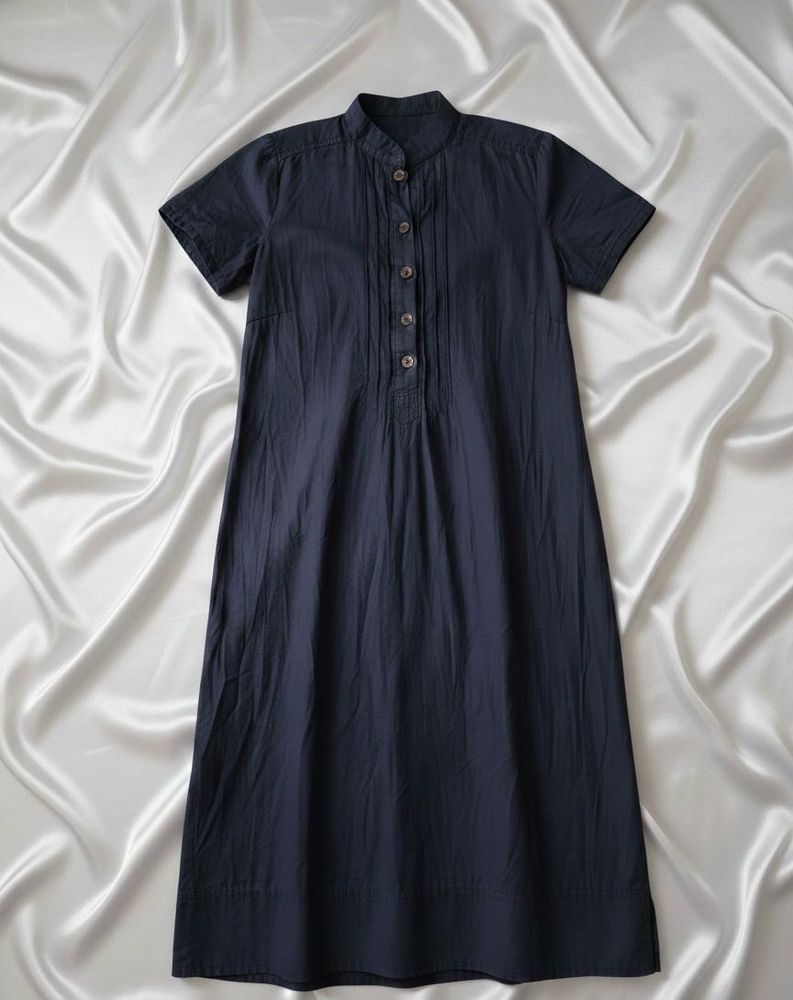 Elegant Navy Blue Dress👗