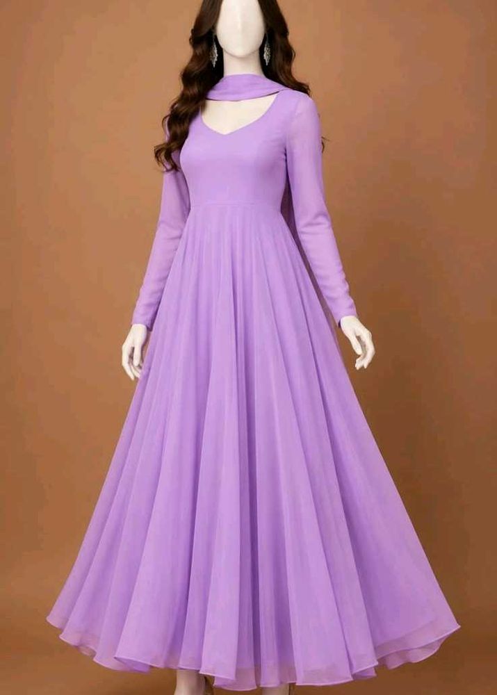 Anarkali kurti set