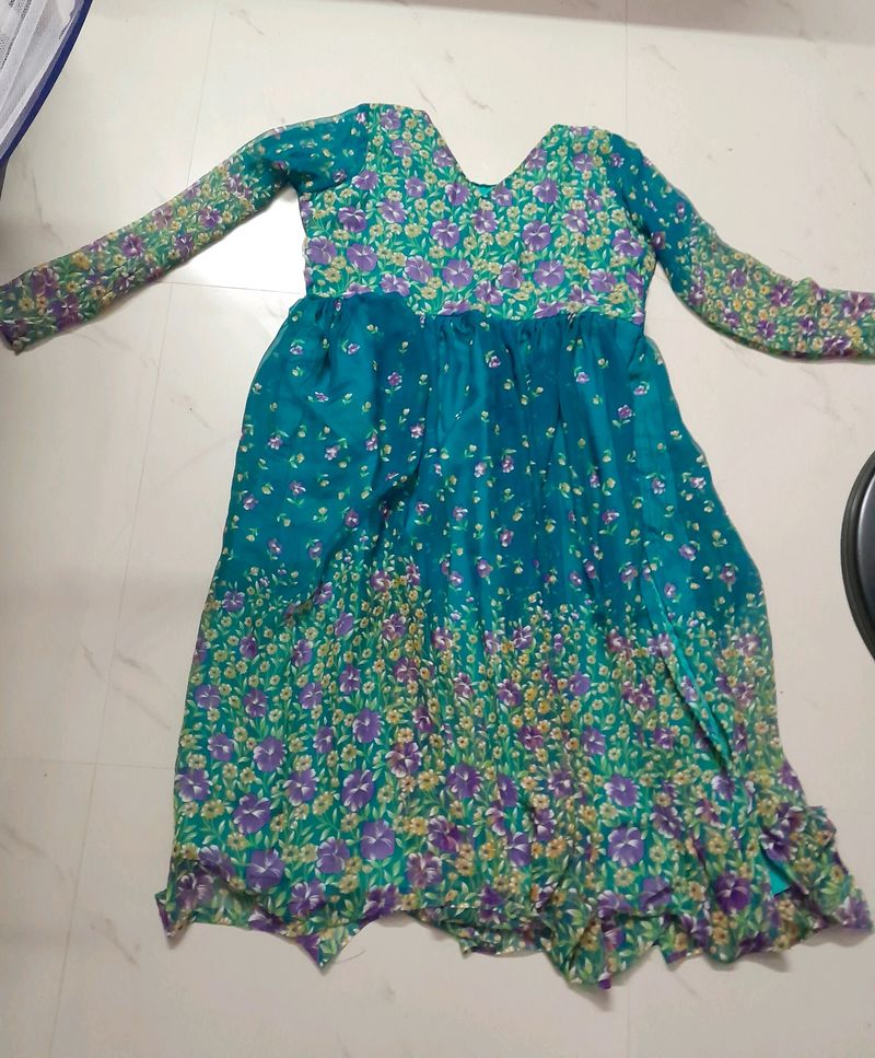 Boho Floral Print Maxi Dress