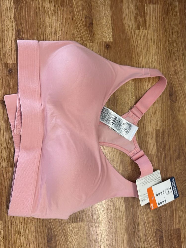 Comfy Pink Sports Bra