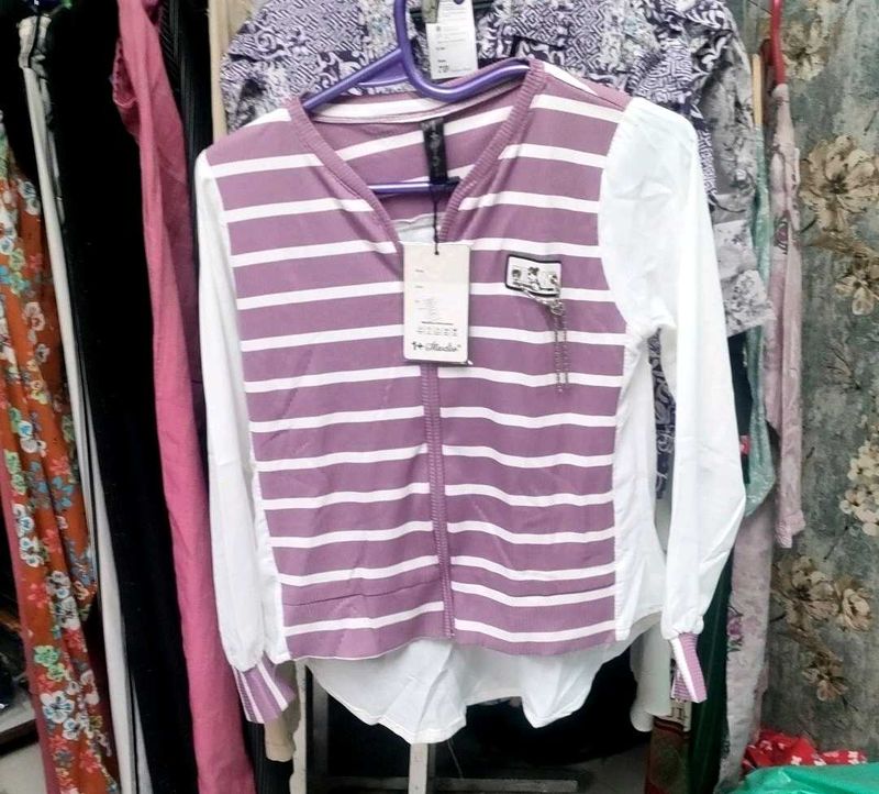 Striped Casual Jacket