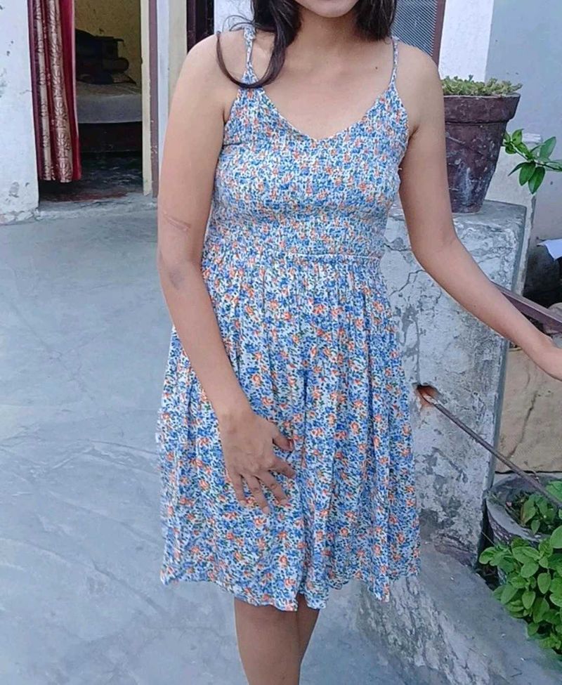 Floral Print Summer Dress