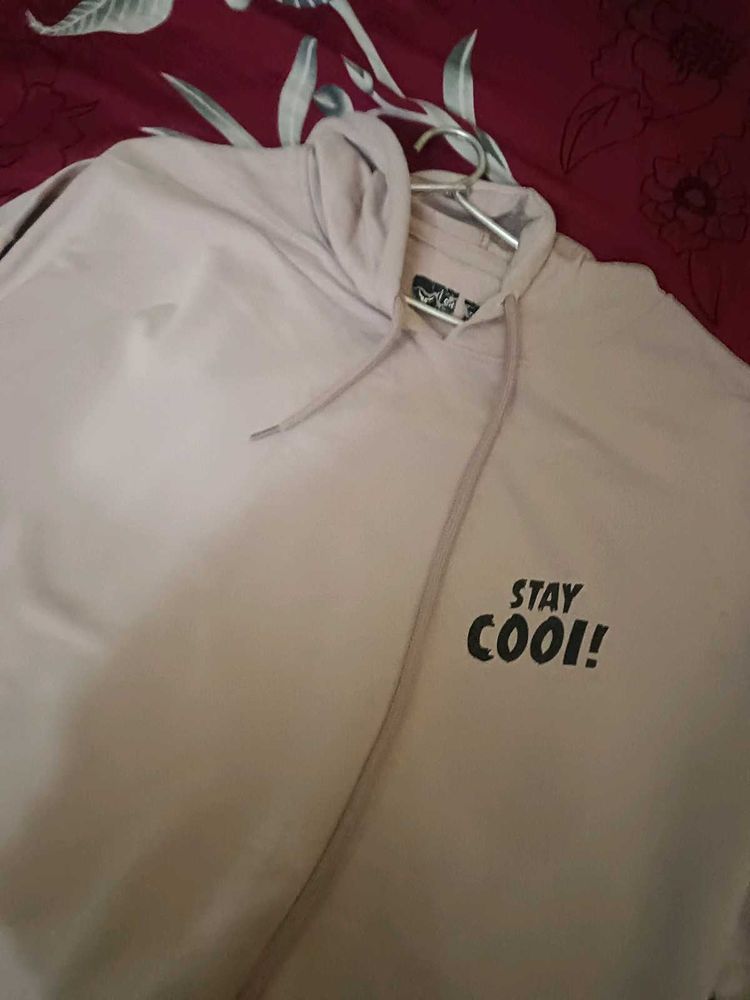 Light Pink "Stay Cool!" Hoodie