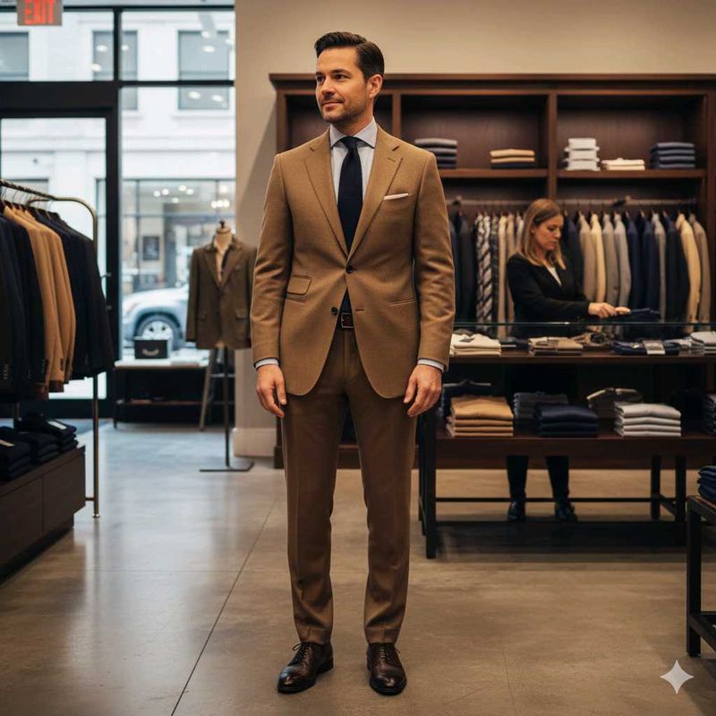 Classic Brown Suit