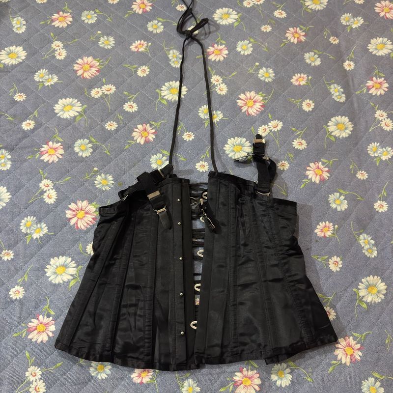 Black Corset Top with Skirt