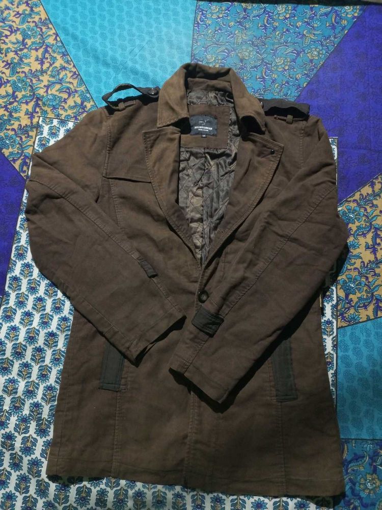 Men's Brown Trench Coat