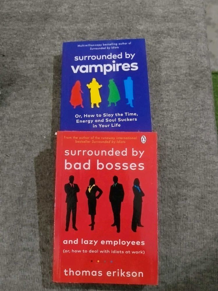Surrounded by Vampires &amp; Bad Bosses Books
