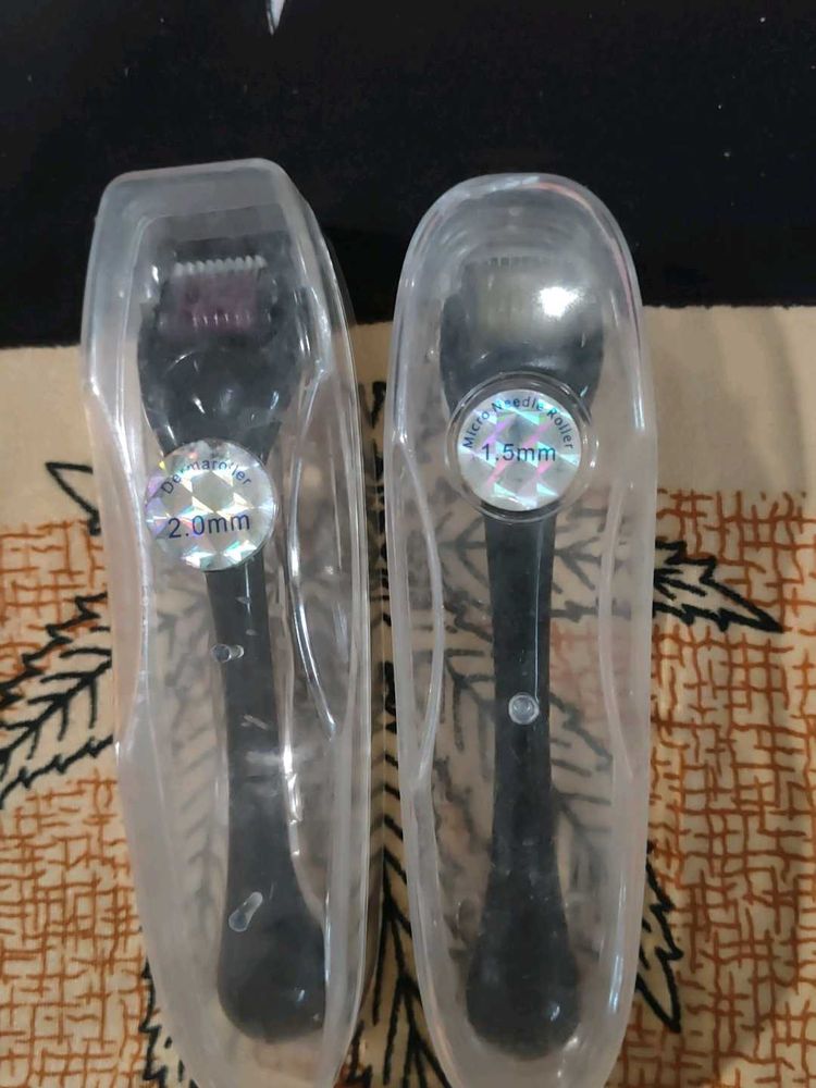 Micro Needle Derma Roller Kit 1.5 &amp; 2.0 Mm