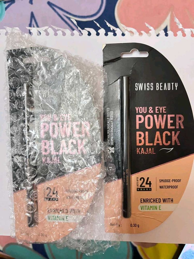 Swiss Beauty Power Black Kajal - New