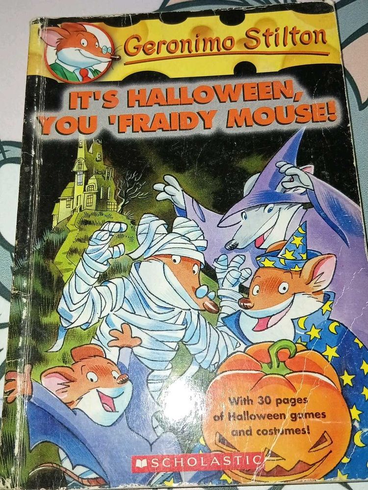 It's Halloween, You 'Fraidy Mouse!