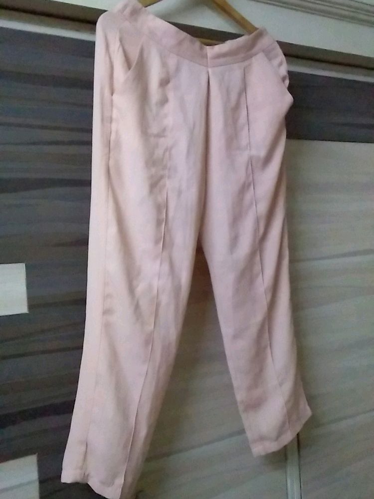 Beautiful Light Pink Trouser Pant