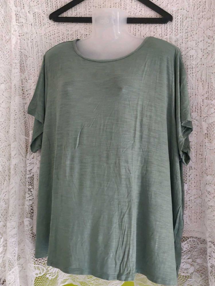 old navy Green Relaxed Fit Tunic Top