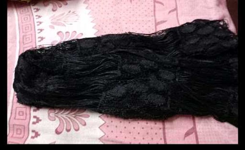 Elegant Black Dupatta