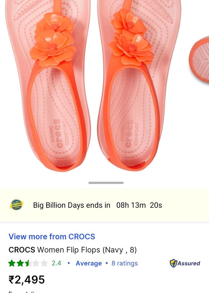 Beautiful Sandals By Crocs Size W-6 uk-4