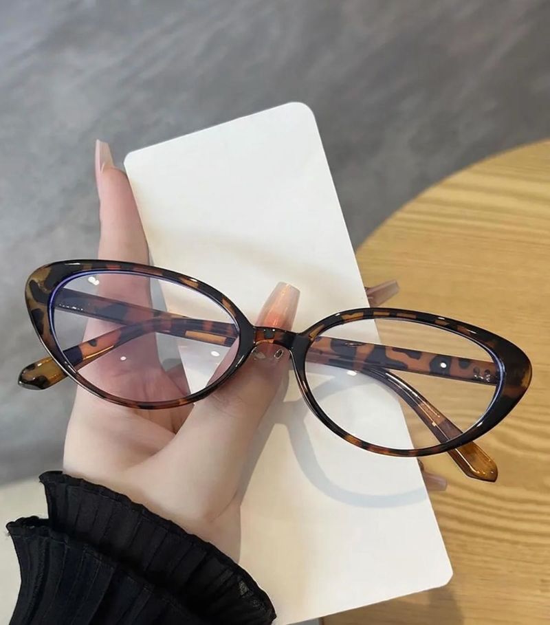 Savana Leopard Print Cateye Glasses