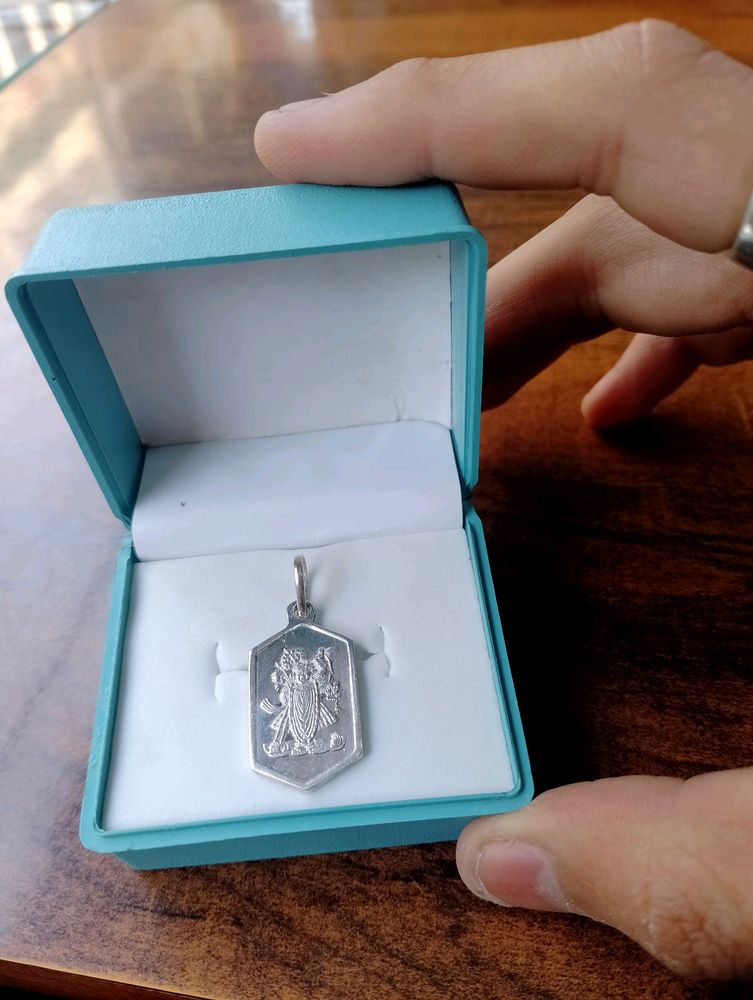 Shreenath Ji Pandel Pure Silver (Wt: 4.260gm)