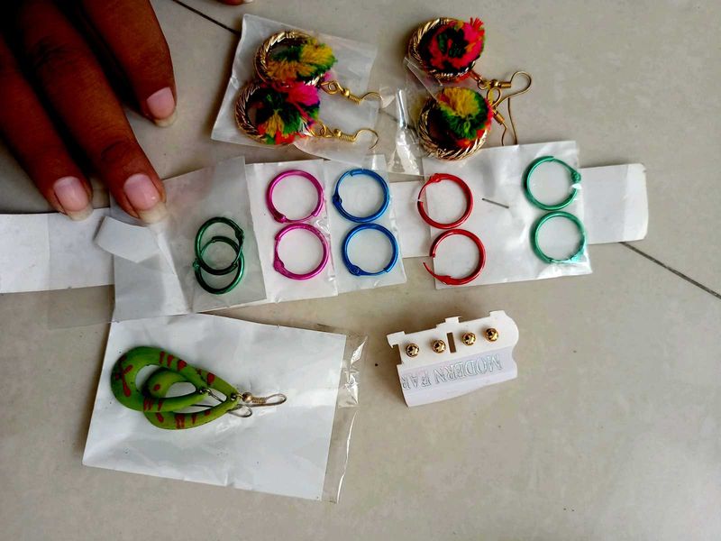 Assorted Earrings Bundle - Fun &amp; Unique Styles