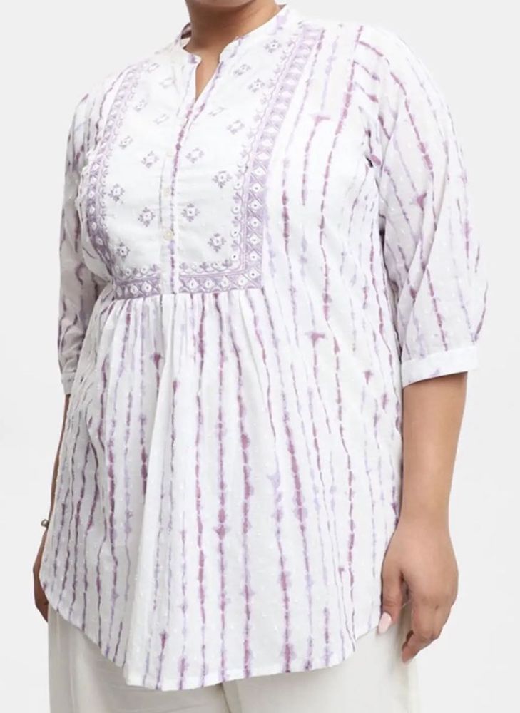 Diza / Westside -  Tie-Dye White Kurta