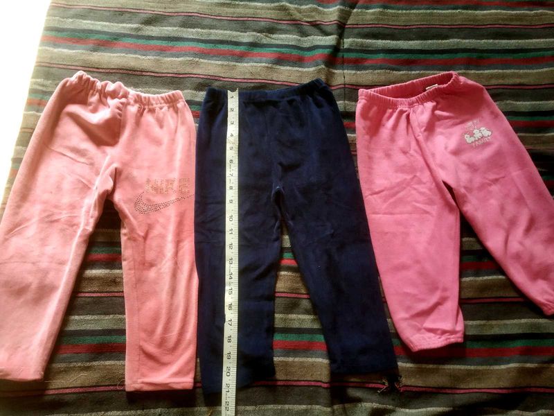 Girls' Velour Pants Set