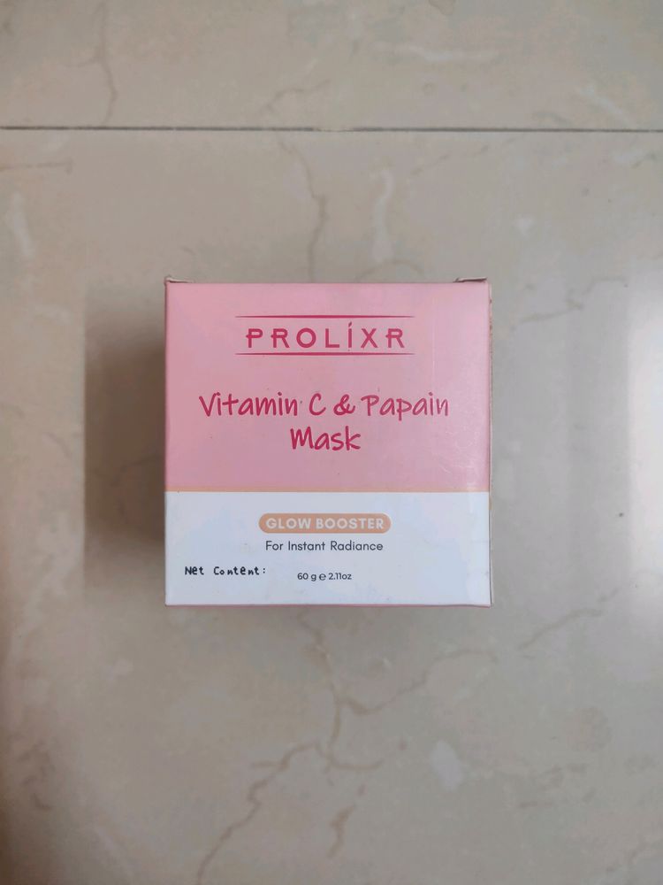 Prolixr Vitamin C &amp; Papain Mask