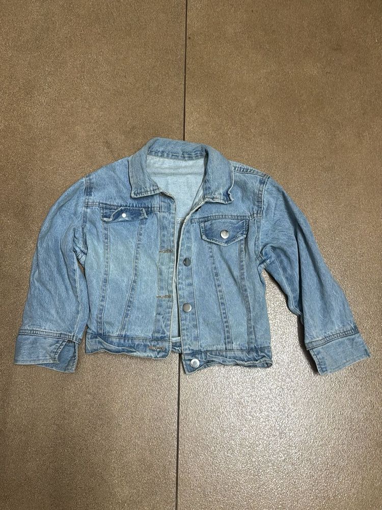 Classic Light Wash Denim Jacket
