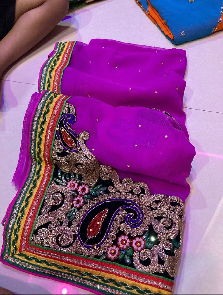 Kashidar Work Saari