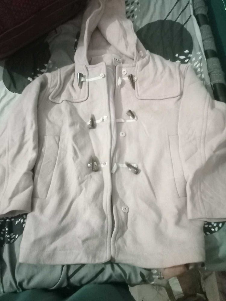 Cozy Duffle Coat with Hood