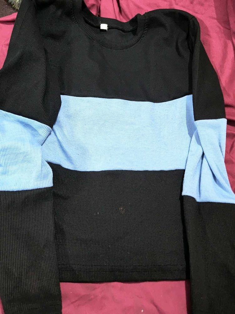 used only 2 time Striped Long Sleeve Top